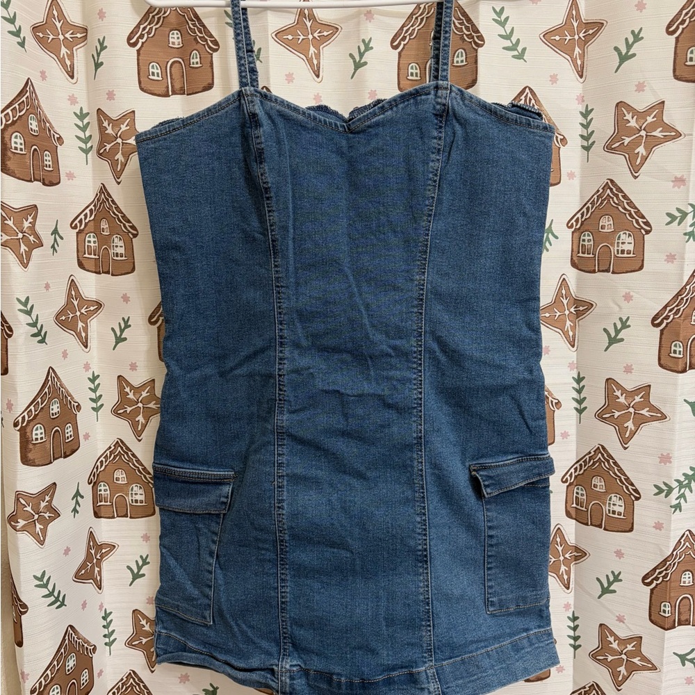 Blue Denim Dress
